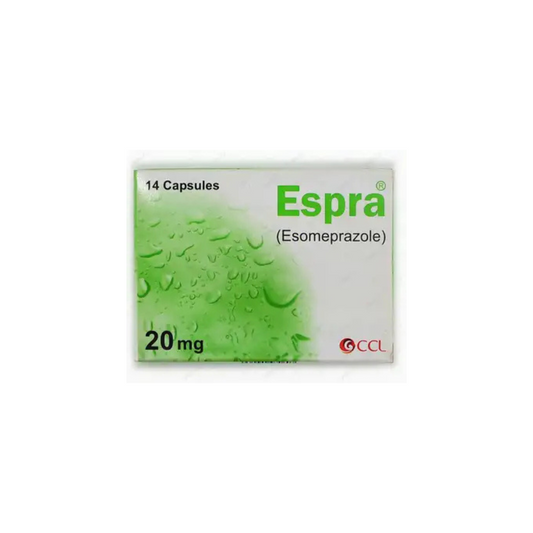 Espra Capsules 20Mg 14,s (1 Strip = 7 Capsules)