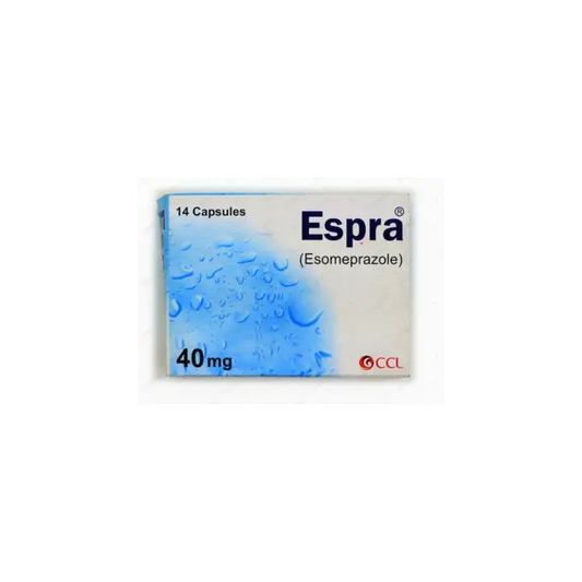Espra Capsules 40Mg 14,s (1 Strip = 7 Capsules)