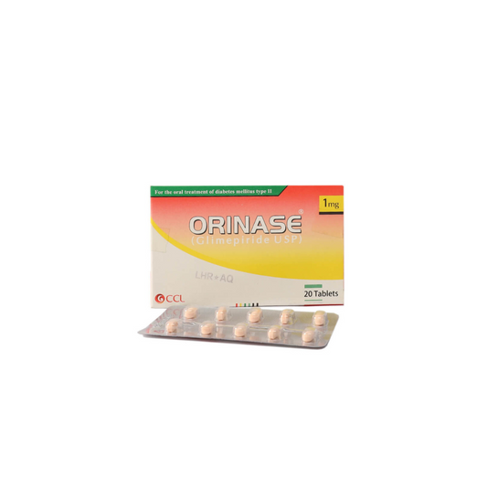 Orinase Tablets 1Mg 20,s (1 Strip = 10 Tablets)