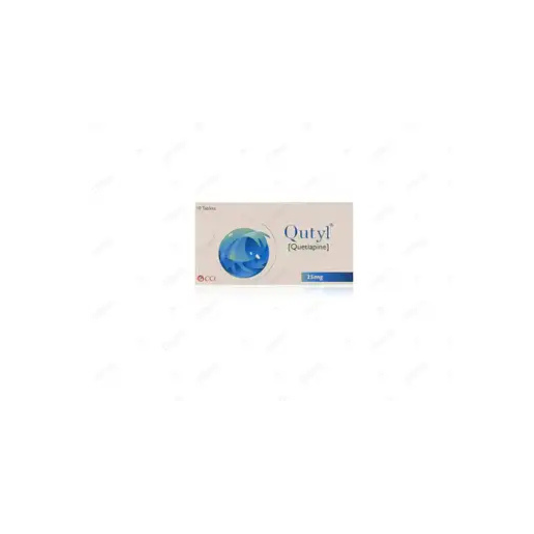 Qutyl Tablets 25Mg 10,s (1 Strip = 10 Tablets)