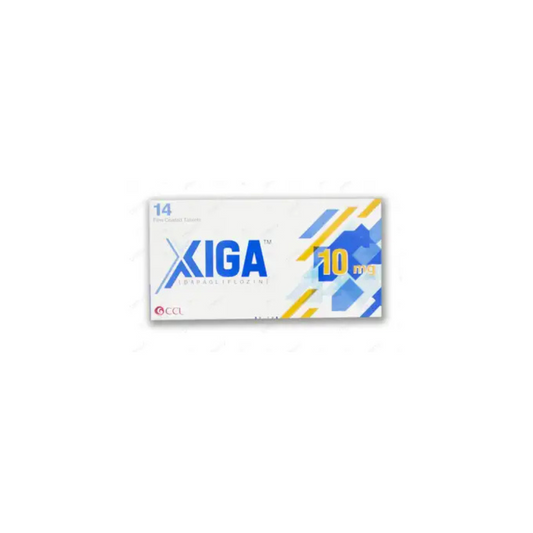 Xiga Tablets 10Mg 14,s (1 Strip = 7 Tablets)