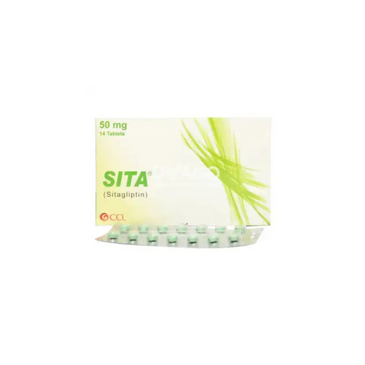 Sita Tab 50 Mg 14's (1 Strip = 7 Tablets)