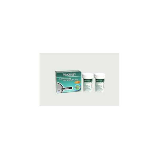 Medisign Blood Glucose Test Strips MS-1 (2 x 25)