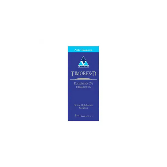 Timorex-D Eye Drops 5Ml