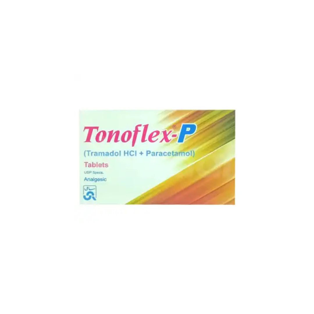 Tonoflex-P گولیاں 37.5Mg/325Mg 20's (1 پٹی = 10 گولیاں) 