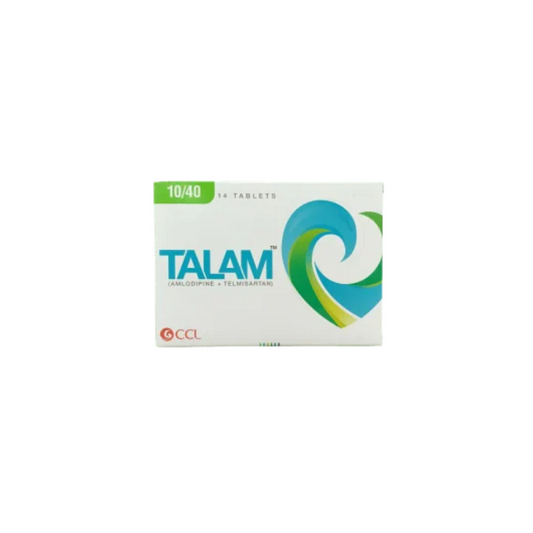 Talam Tablets 10/40Mg 14's (1 Strip = 7 Tablets)