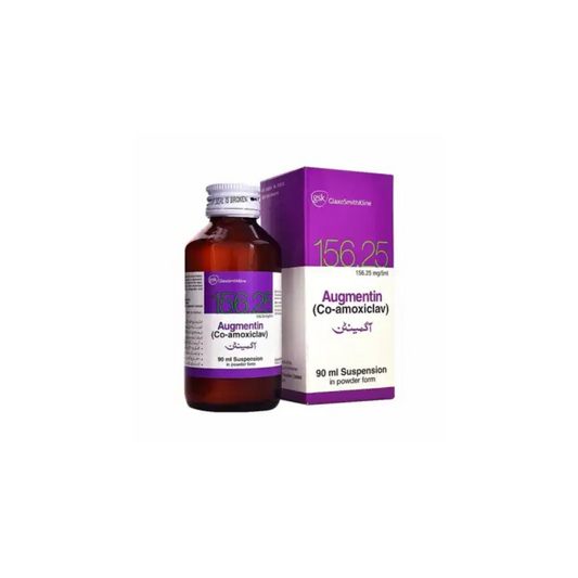 Augmentin 90Ml Suspension 156.25Mg/5Ml
