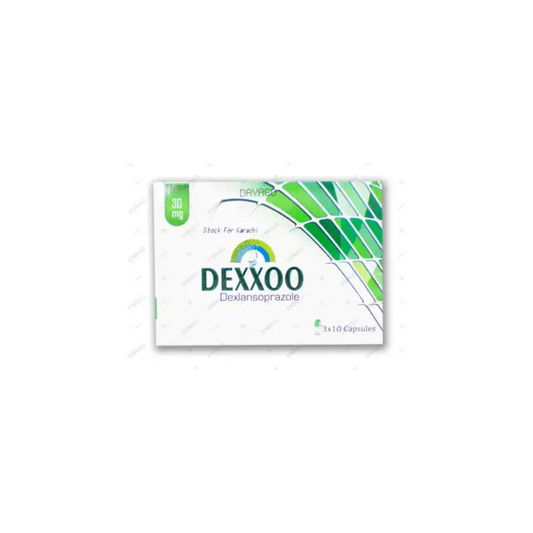 Dexxoo Capsules 30Mg 30's (1 Strip = 15 Capsules)