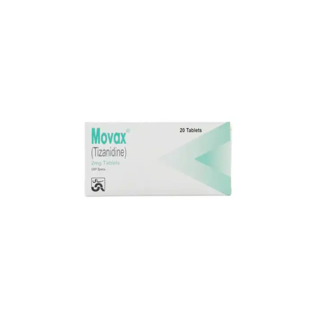 Movax Tab 2Mg 20's