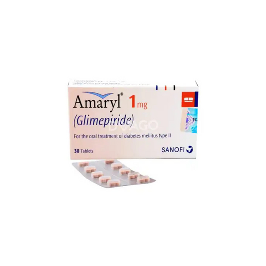 Amaryl Tablets 1Mg (1 Strip = 15 Tablets)
