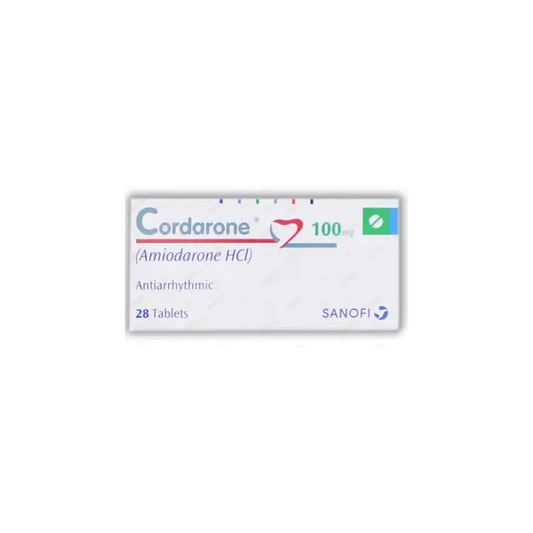 Cordarone Tablets 100Mg (1 Strip = 14 Tablets)