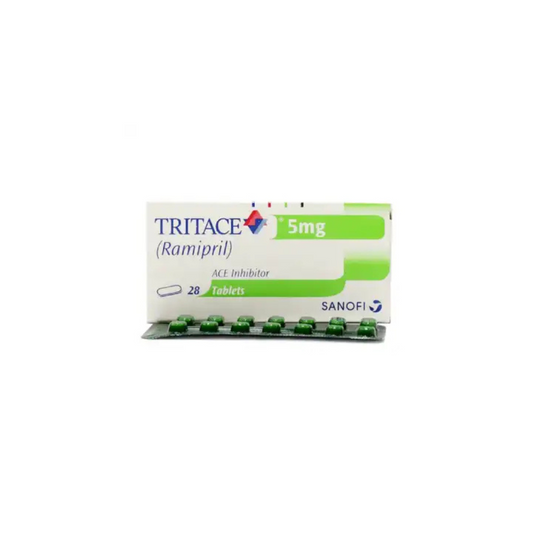 Tritace Tablets 5Mg 14's (1 Box = 2 Strips)