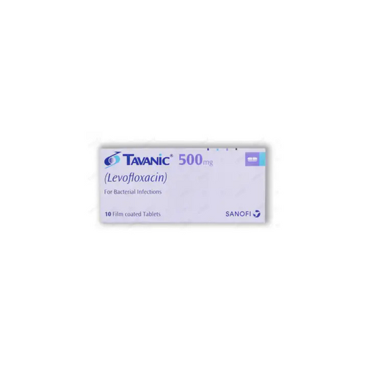 Tavanic Tablets 500Mg 10's (1 Box = 1 Strip)