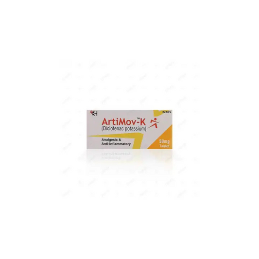 Artimov-K Tablets 50Mg 20's (1 Strip = 10 Tablets)