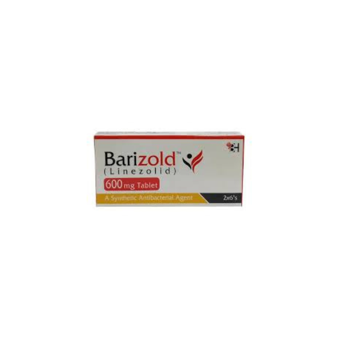 Barizold Tablets 600Mg 12's (1 Strip = 6 Tablets)
