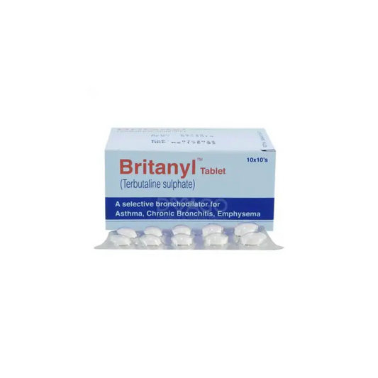 Britanyl Tablets 2.5Mg 100's (1 Strip = 10 Tablets)
