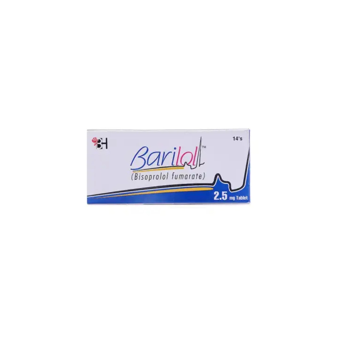 Barilol Tablets 2.5Mg 14's (1 Strip = 7 Tablets)