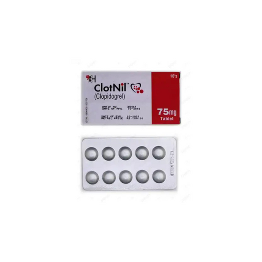 Clotnil Tablets 75Mg 10's (1 Strip = 10 Tablets