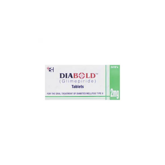 Diabold Tablets 2Mg 20's (1 Strip = 10 Tablets)