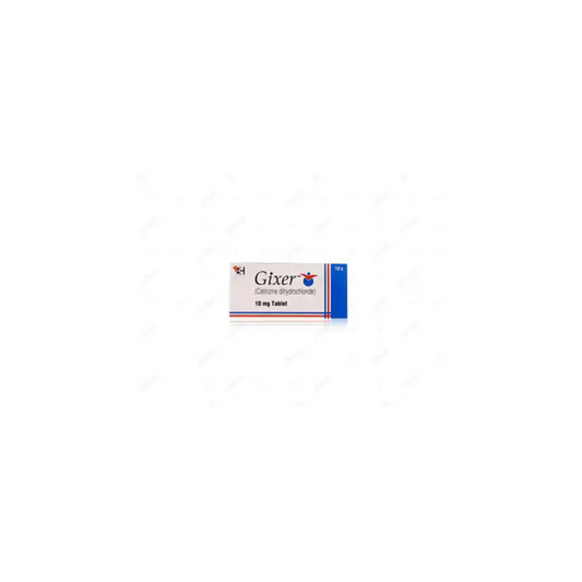 Gixer Tablets 10Mg  10's (1 Strip = 10 Tablets)