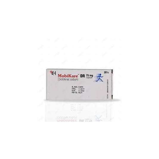 Mobikare Dr Capsules 75Mg (1 Strip = 5 Capsules)