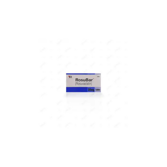 Rosubar Tablets 20Mg 10's (1 Strip = 10 Tablets)