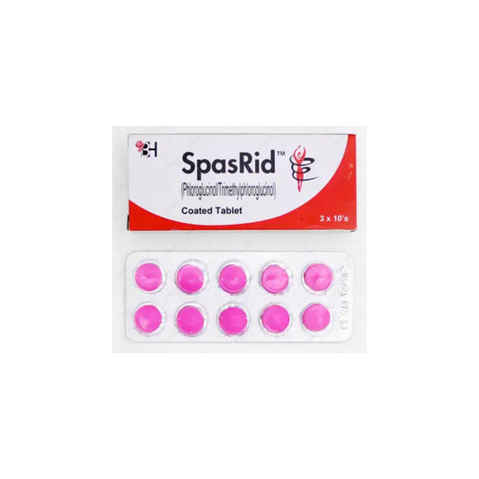 Spasrid Tablets 30's (1 Strip = 10 Tablets)