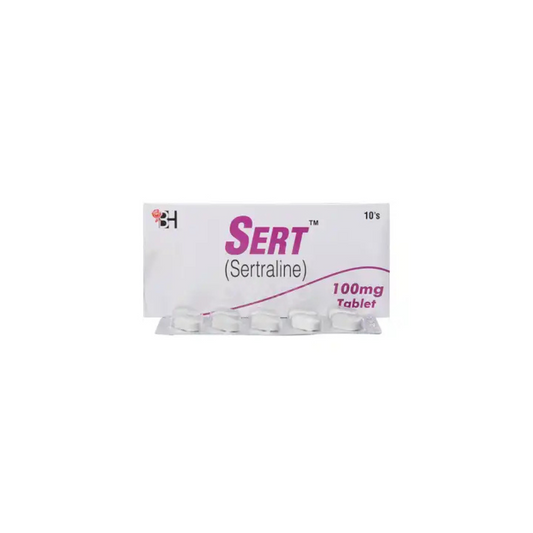 Sert Tablets 100Mg  10's(1 Strip = 10 Tablets)