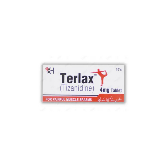 Terlax Tablets 4Mg 10's (1 Strip = 10 Tablets)