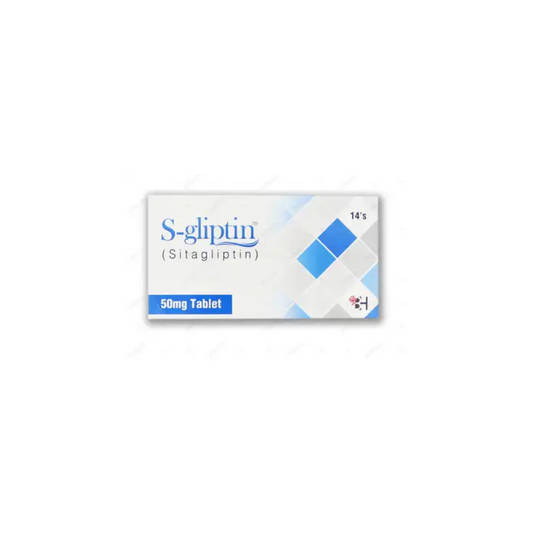 S-Gliptin Tablets 50Mg (1 Strip = 7 Tablets)