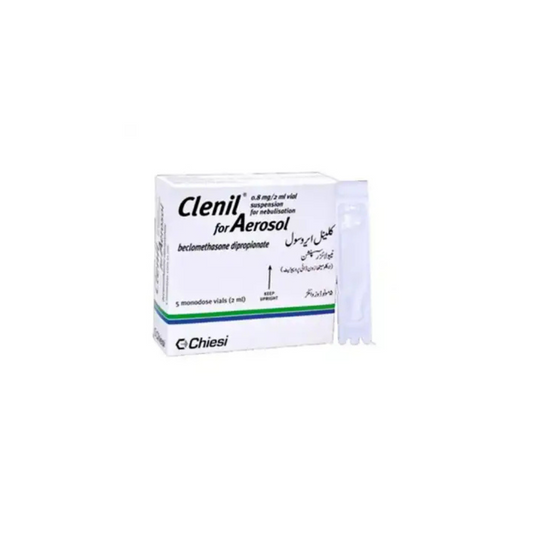 Clenil 2Ml Compositum For Aerosol 0.8Mg+1.6Mg (1 Box = 10 Nebulization Solution)