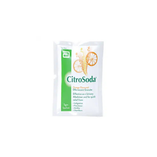 Citro Soda Powder Sachet Orange 5G 20's