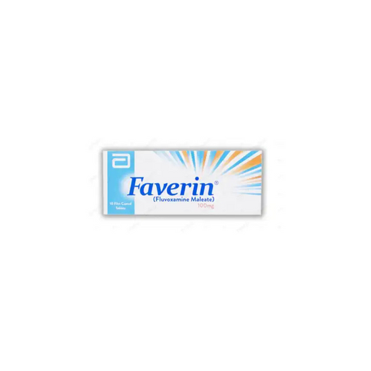 Faverin Tablets 100Mg 10's (1 Strip = 10 Tablets)