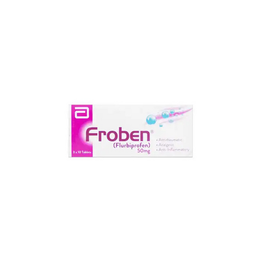 Froben Tablets 50Mg 30's (1 Strip = 10 Tablets)