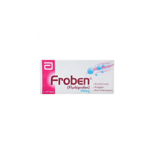 Froben Tablets 100Mg 30's (1 Strip = 10 Tablets)