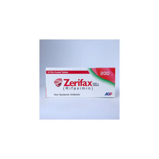 Zerifax Tablets 200Mg 10's (1 Strip = 10 Tablets)