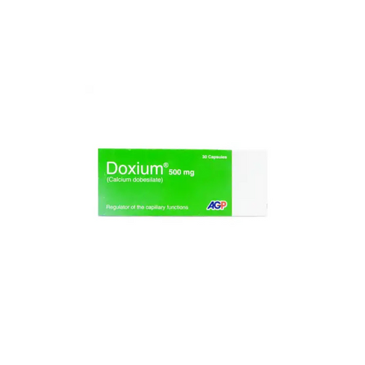 Doxium کیپسول 500Mg 30's (1 پٹی = 10 کیپسول) 