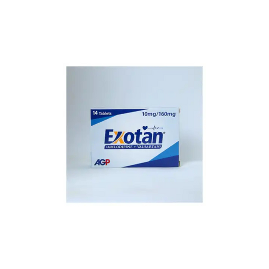 Exotan Tablets 10Mg/160Mg 14's (1 Strip = 14 Tablets)