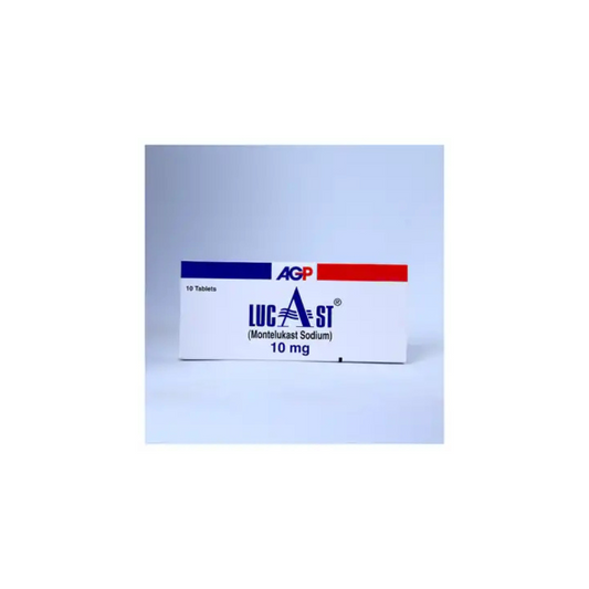 Lucast Tablets 10Mg (1 Box = 1 Strip)(1 Strip = 10 Tablets)