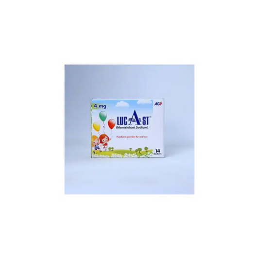 Lucast Sachets 4Mg (1 Box = 14 Sachets)