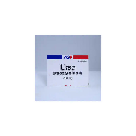 Urso Capsules 250Mg 10's (1 Strip = 10 Capsules)