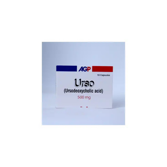Urso Capsules 500Mg 10's (1 Strip = 10 Capsules)