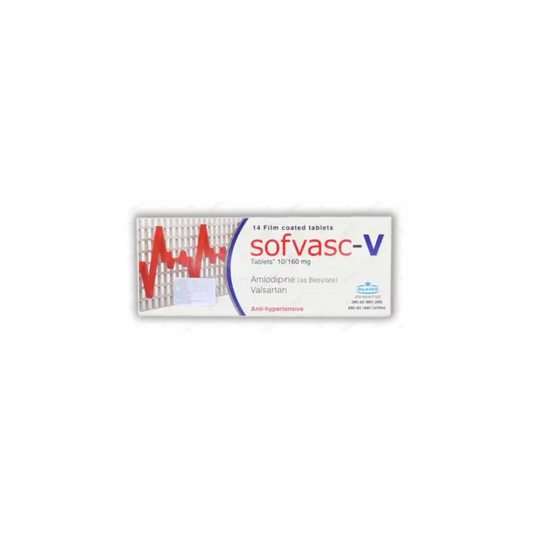 Sofvasc-V Tablets 10/160Mg 14's (1 Strip = 14 Tablets)