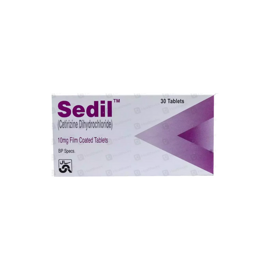Sedil Tablets 10Mg 30's (1 Strip = 10 Tablets)