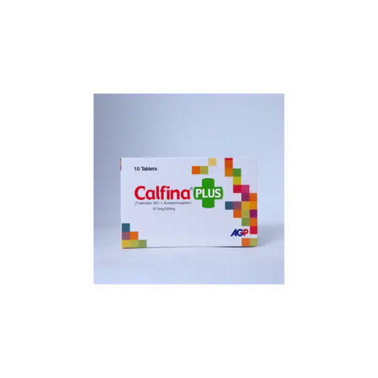 Calfina Plus Tablets 37.5Mg/325Mg 10's (1 Strip = 10 Tablets)