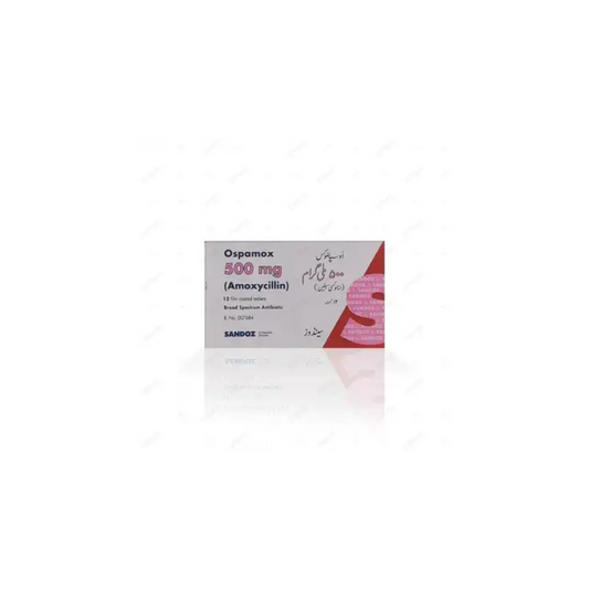 Ospamox Tablets 500Mg 12's