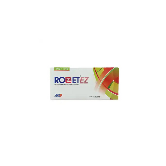 Rozet Ez Tablets 5Mg/10Mg (1 Box = 10 Tablets)