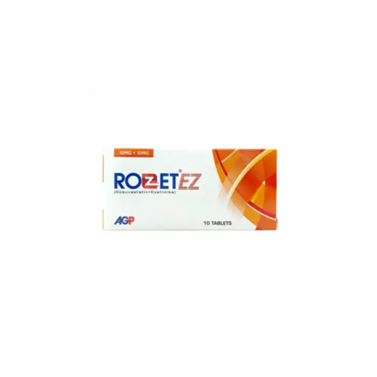 Rozet Ez Tablets 10Mg/10Mg 10's (1 Strip = 10 Tablets)