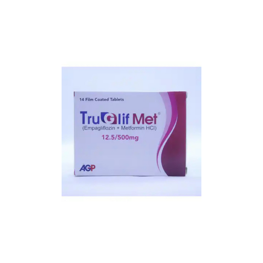 Truglifmet Tablets 12.5/500Mg 14's (1 Strip = 7 Tablets)