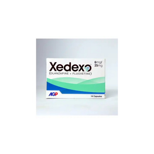 Xedexo Capsules 6Mg/25Mg 14's (1 Strip = 7 Capsules)